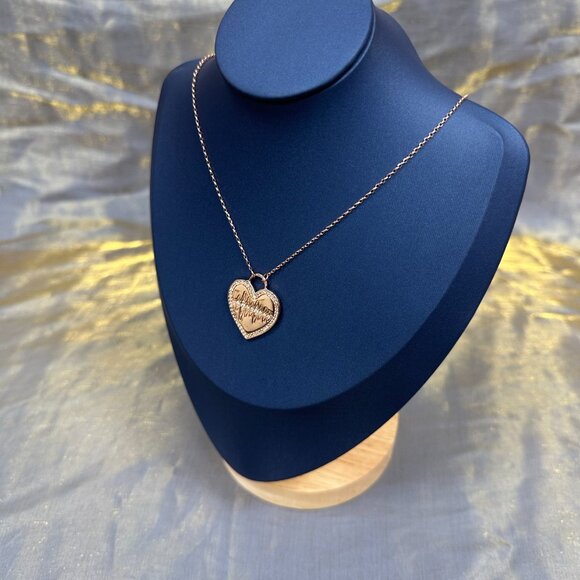 APM Monaco Love Heart Necklace - Picture 4 of 6